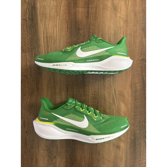 Nike Air Zoom Pegasus 41 Oregon Ducks Size 10.5 Men Running Green FZ5138-300 main image 4